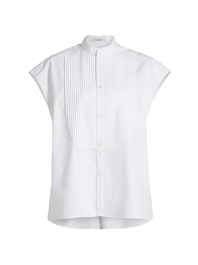 Tuxedo Sleeveless Shirt