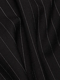 Pinstripe Backless Halter Top