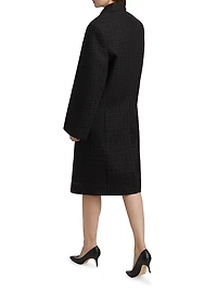 Oversized Double-Breasted Coat