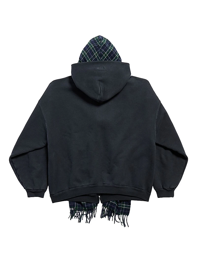 Unity Sports Icon Scarf Zip-Up Oversized Hoodie