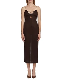 Olaria Toggle Midi-Dress