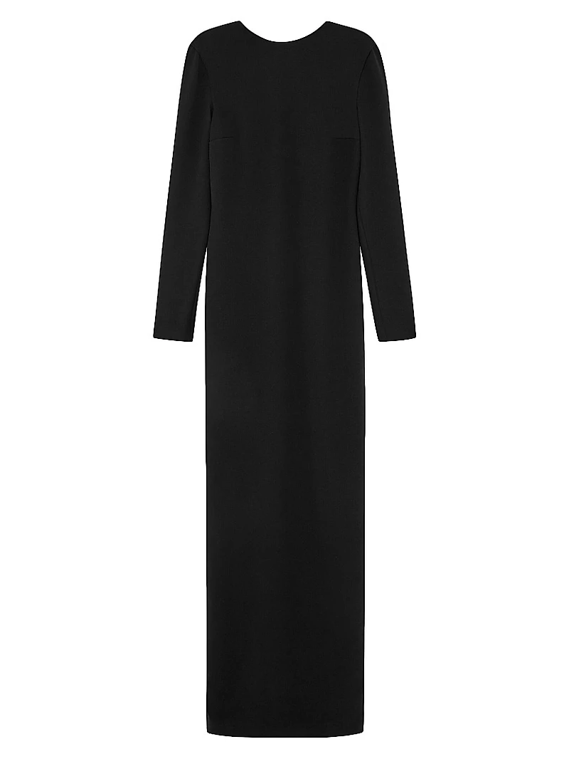 Christabel Plunge-Back Gown