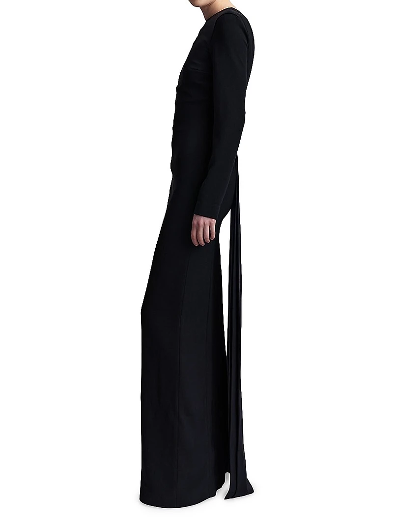 Christabel Plunge-Back Gown