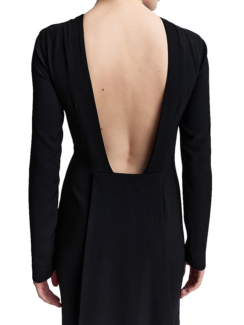 Christabel Plunge-Back Gown