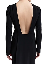 Christabel Plunge-Back Gown