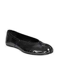 Tabi Leather Ballerina Flats