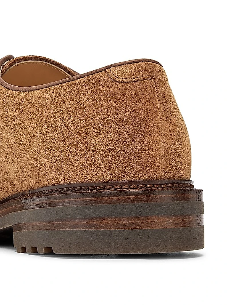 Suede Lace-Up Derbys