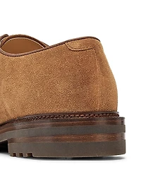 Suede Lace-Up Derbys