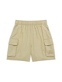 Little Boy's & Boy's Twill Cargo Shorts