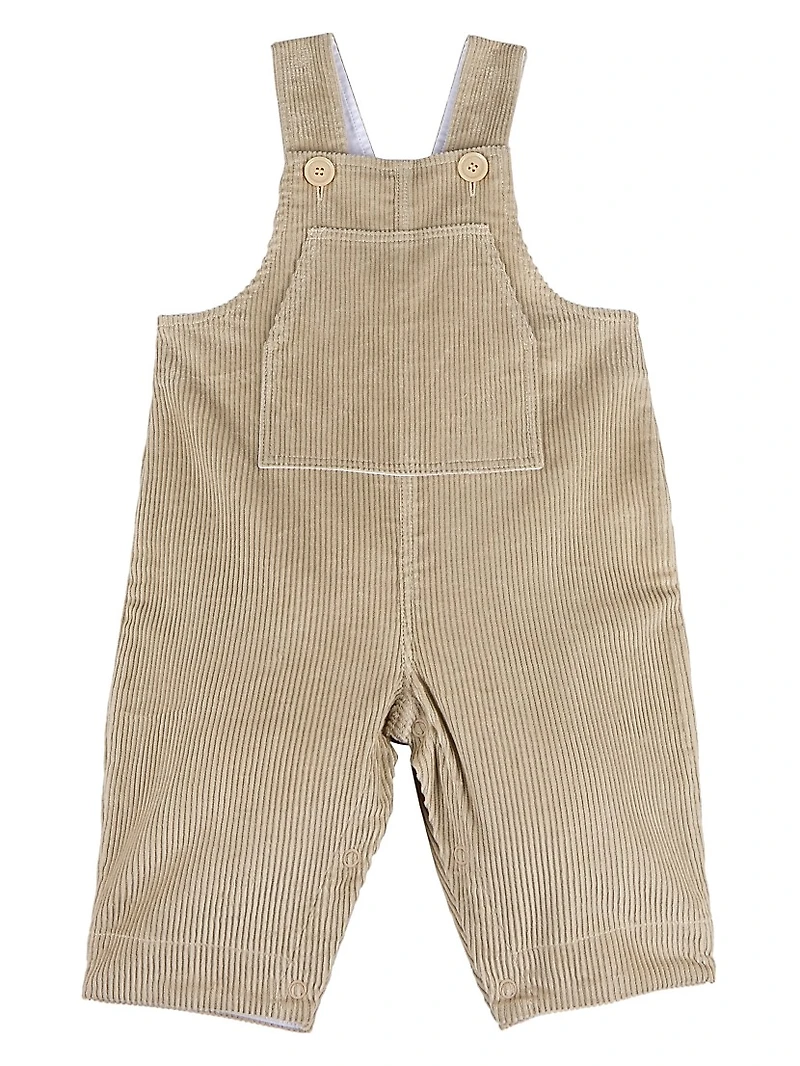 Baby Boy's 3-Piece Check Shirt & Corduroy Set