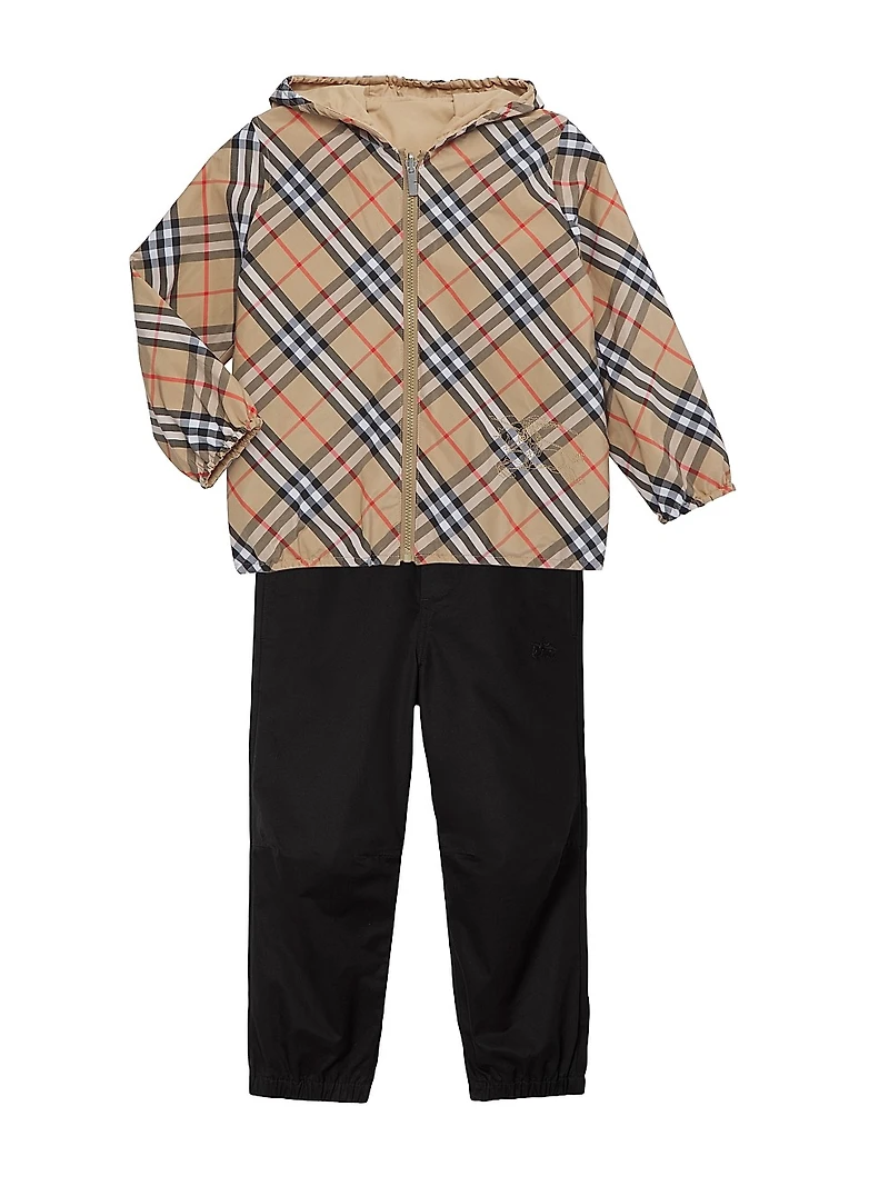 Little Boy's & Reversible Windbreaker Jacket