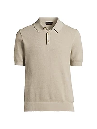 Cotton Piqué Polo Shirt