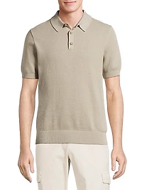 Cotton Piqué Polo Shirt