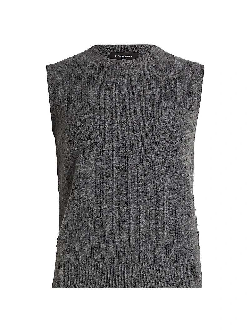 Wool-Blend Sweater Vest