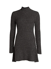 Ambrosius Metallic Knit Minidress