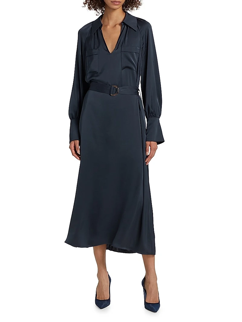 Cecilia Belted Cocktail Dress