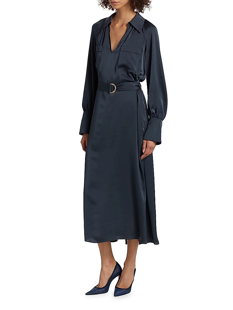 Cecilia Belted Cocktail Dress