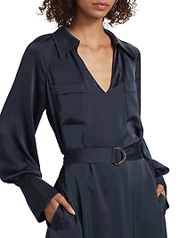 Cecilia Belted Cocktail Dress