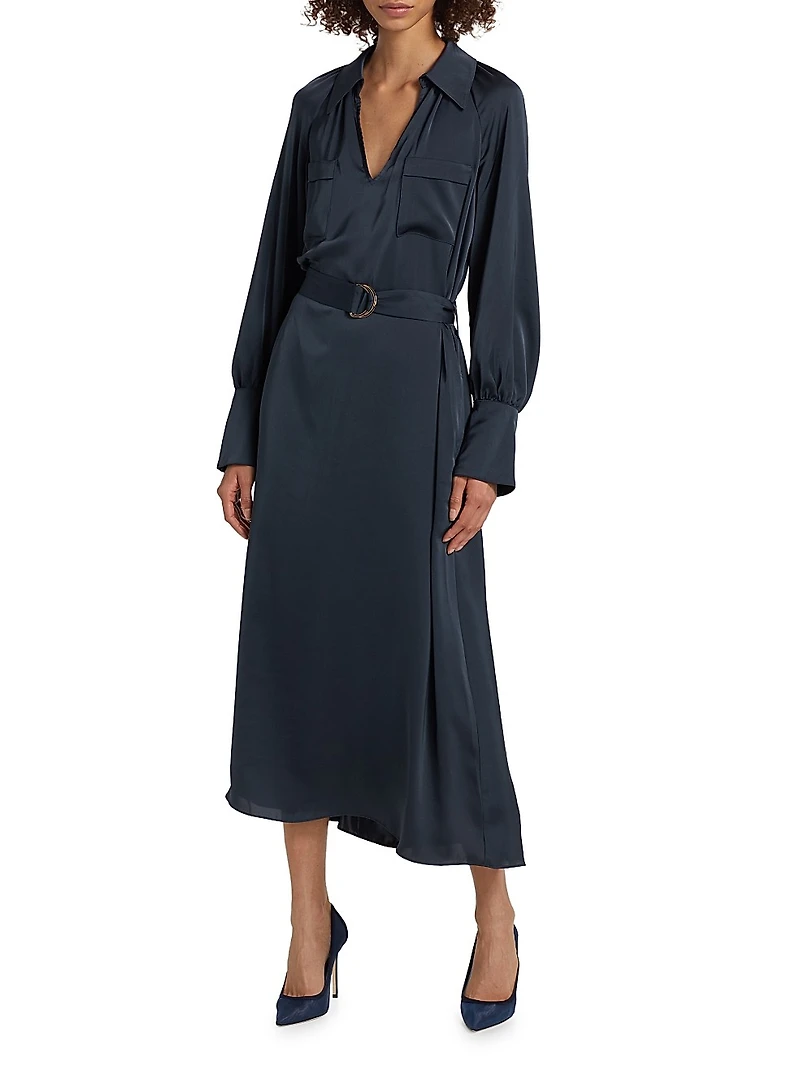 Cecilia Belted Cocktail Dress