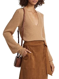 Aurinda Rib-Knit Sweater