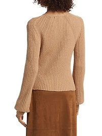 Aurinda Rib-Knit Sweater