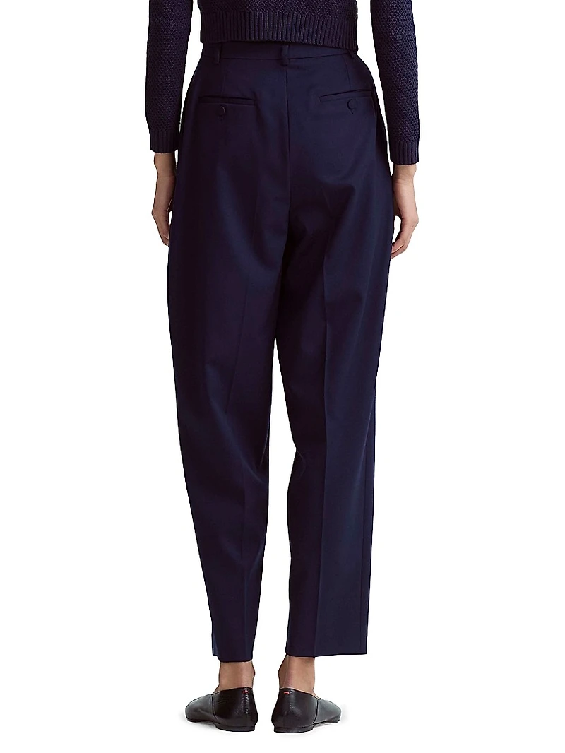 Emmett Wool Tapered Trousers