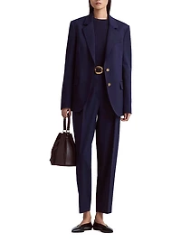 Emmett Wool Tapered Trousers