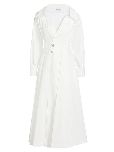 Isabela Cotton-Blend Shirtdress