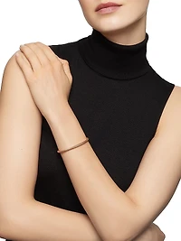 Modern Cablespira Bracelet 18K Rose Gold, 4MM