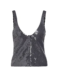 Devereau Sequined Top