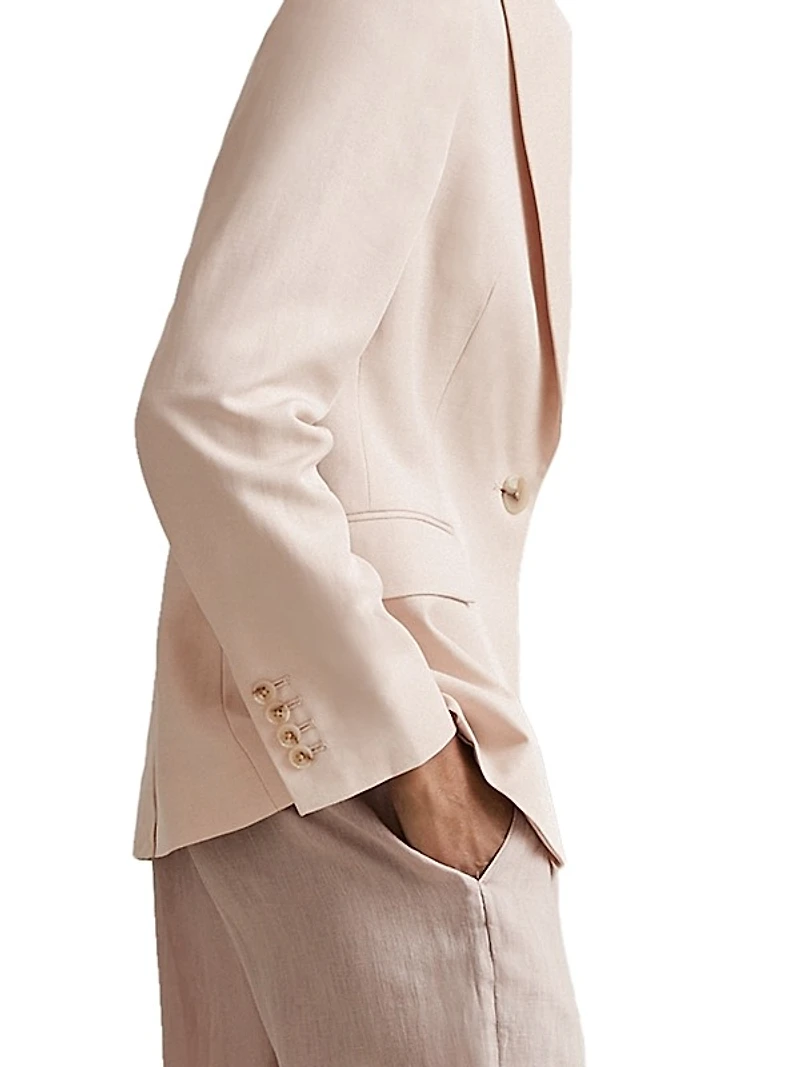 Farrah Single-Breasted Blazer