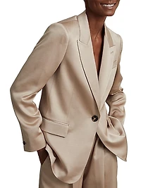 Cole Satin Blazer