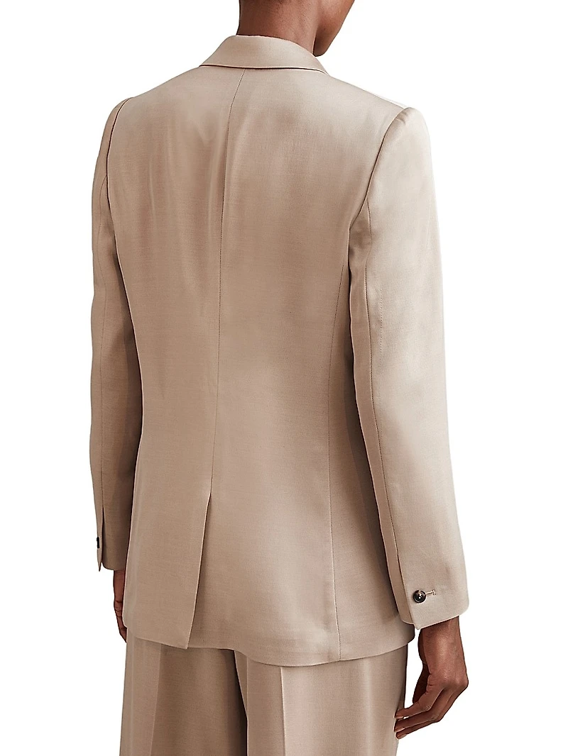 Cole Satin Blazer