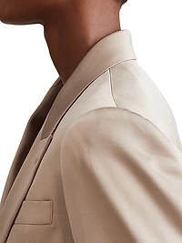 Cole Satin Blazer