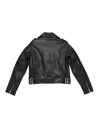 Girl's Jagger Faux Leather Jacket