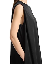 Cotton Muscle Tee Midi-Dress