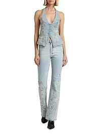 Valentina Paragon Patch Halter Top