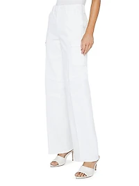 Brooklyn Utility Wide-Leg Jeans