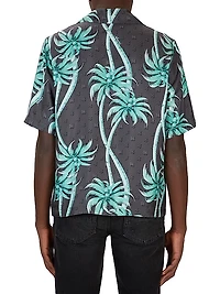 Palm Silk Bowling Shirt