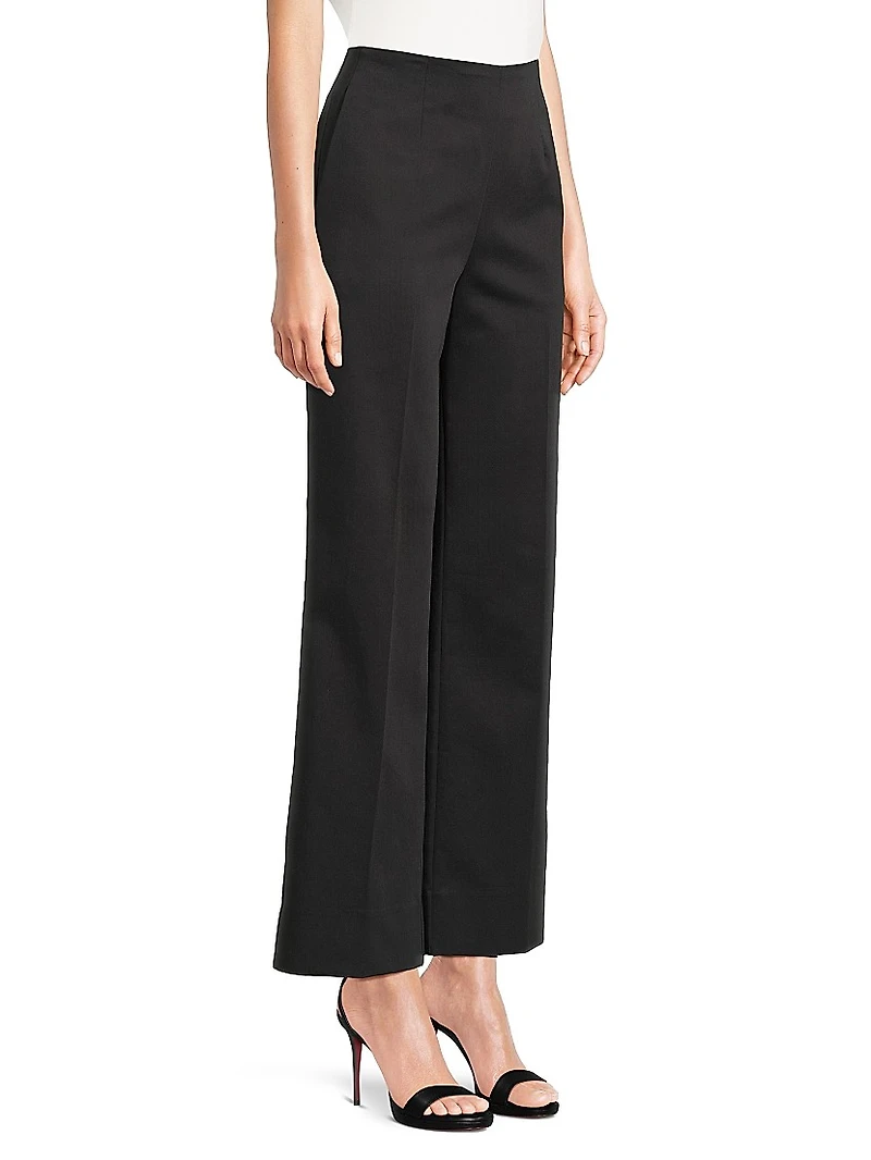 Cotton Crop Chino Pants