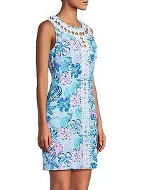 Mila Floral Lace Shift Dress