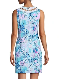 Mila Floral Lace Shift Dress