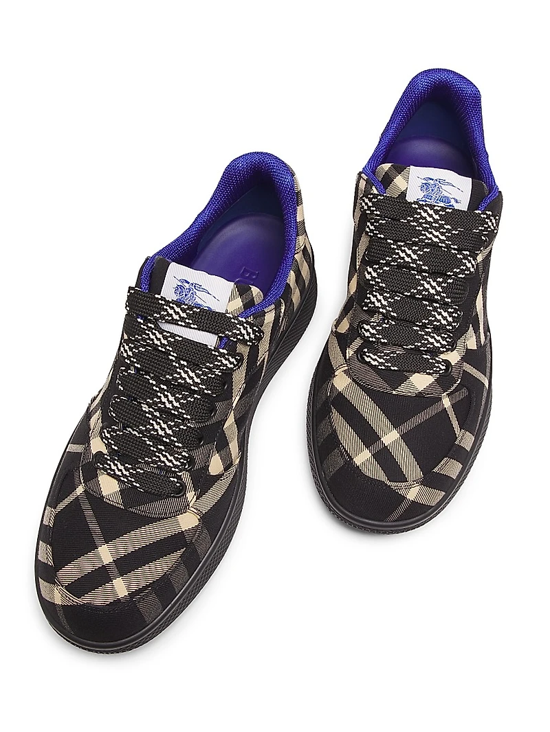 Terrace Check Low-Top Sneakers