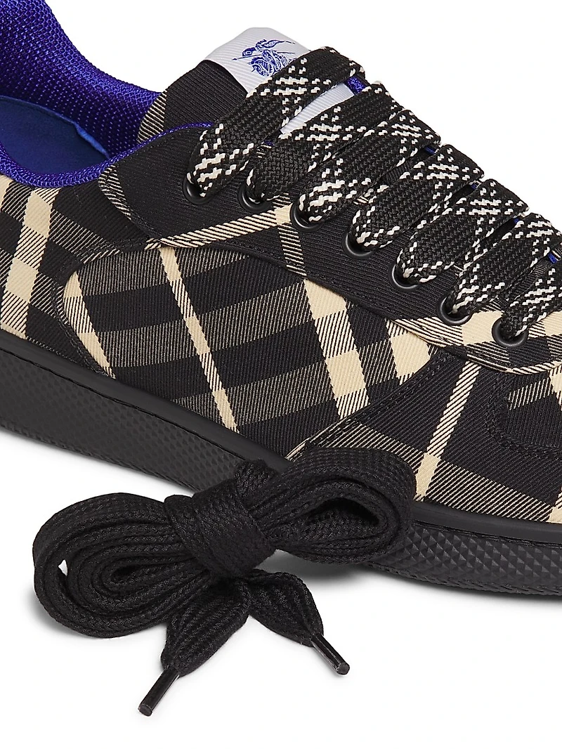 Terrace Check Low-Top Sneakers