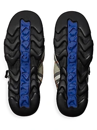 Pillow Check Nylon Mules