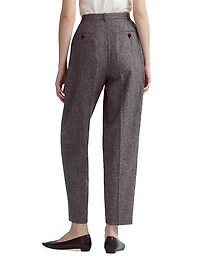 Emmett Pleated Wool Pants