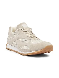 Men's Orbit Suede & Mesh Low-Top Sneakers
