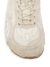 Men's Orbit Suede & Mesh Low-Top Sneakers