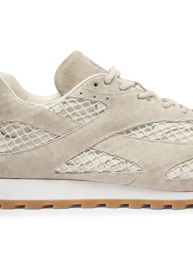 Men's Orbit Suede & Mesh Low-Top Sneakers