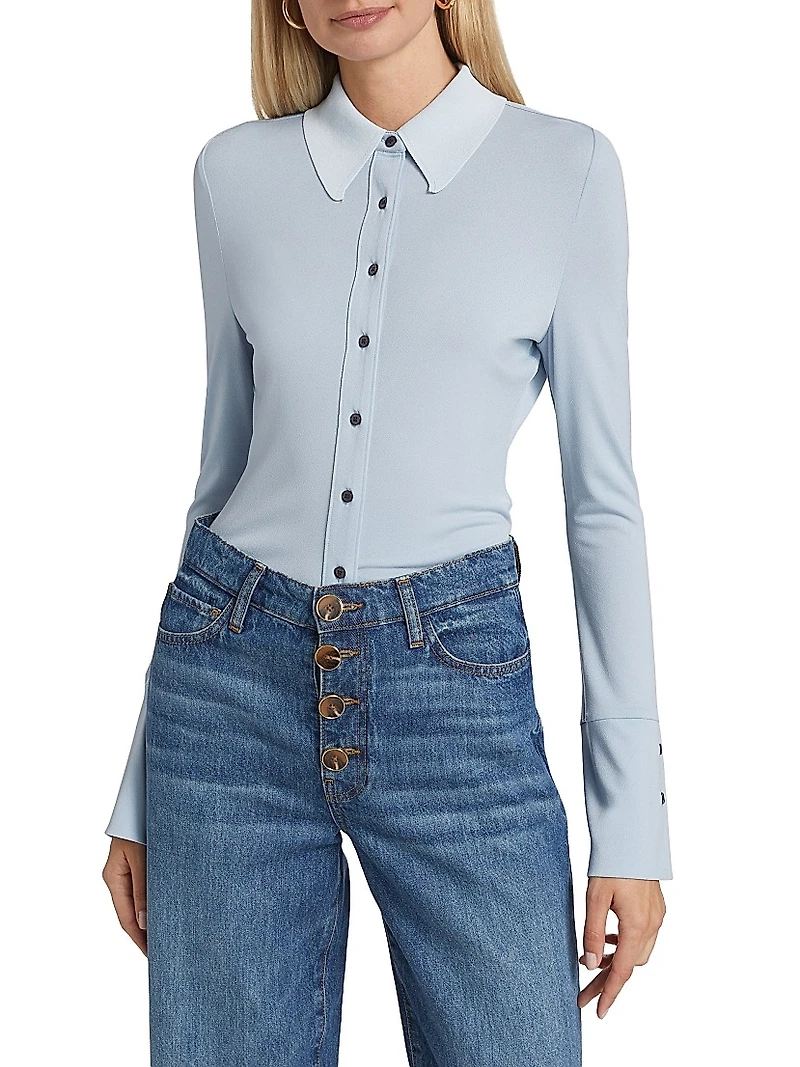 Ulla Buttoned Knit Top